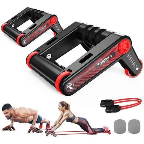 Ролери для фітнесу та спорту Lutino Wheel rollers push up Bars Workout ∙ Упори &ndash; ролики для віджимань, зміцнення преса та&nbsp;всього тіла 51670 фото
