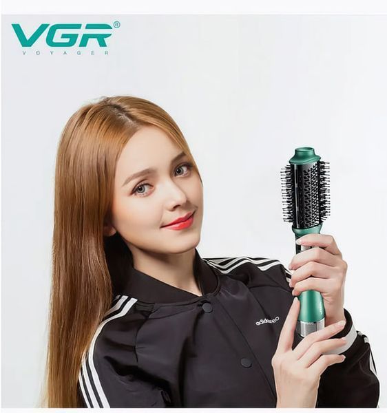 Фен-щетка для волос VGR профессиональный воздушный стайлер V-493 4 в 1 &bull; Профессиональный стайлер для укладки волос 55876 фото