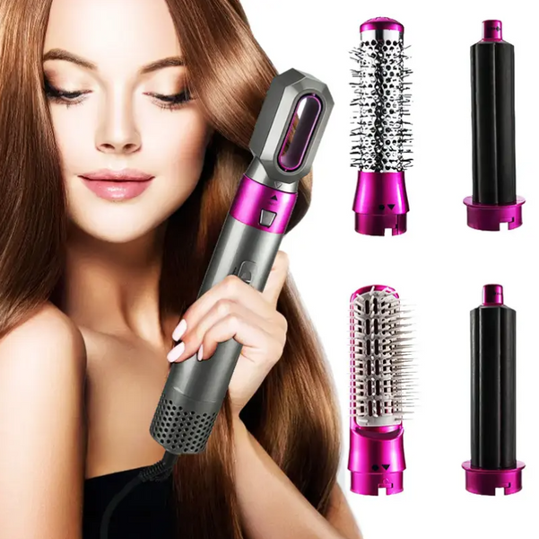 Инновационный фен с профессиональными функциями HAIR BRUSH 5 в 1 ∙ Мультистайлер с регулируемой температурой ∙ Ионизация 55535 фото