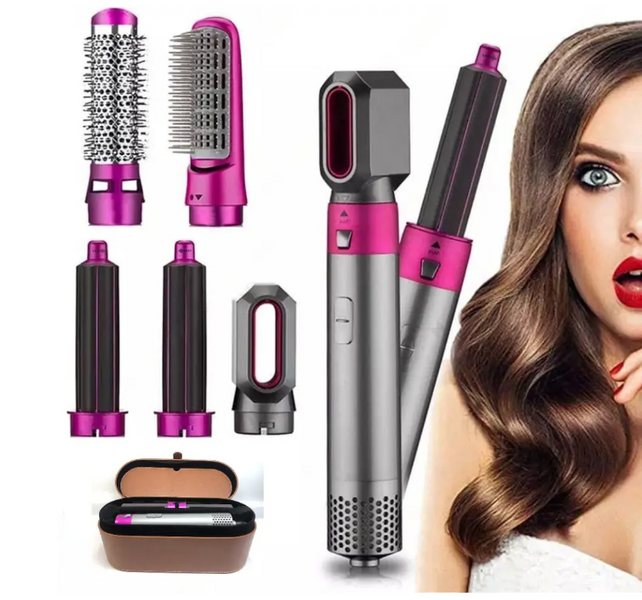 Инновационный фен с профессиональными функциями HAIR BRUSH 5 в 1 ∙ Мультистайлер с регулируемой температурой ∙ Ионизация 55535 фото