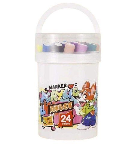 Набор акварельных маркеров 12 шт Water Color Pen 635-12 ∙ Акварельные маркеры Water Color Pen 635-12 56866 фото