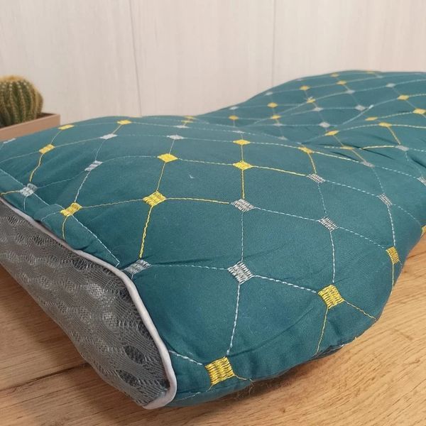 Ортопедическая подушка для сна с эффектом памяти Tencel &bull; Анатомическая подушка для шеи и позвоночника с памятью формы 55912 фото