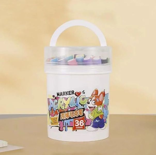 Набір акварельних маркерів 12 шт Water Color Pen 635-12 ∙ Акварельні маркери Water Color Pen 635-12 56866 фото