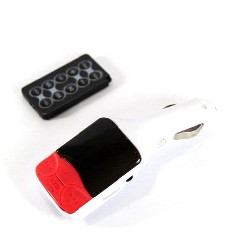 FM модулятор CM i17 ∙ Автомобільний трансмітер Bluetooth ∙ microSD ∙ USB 52188 фото