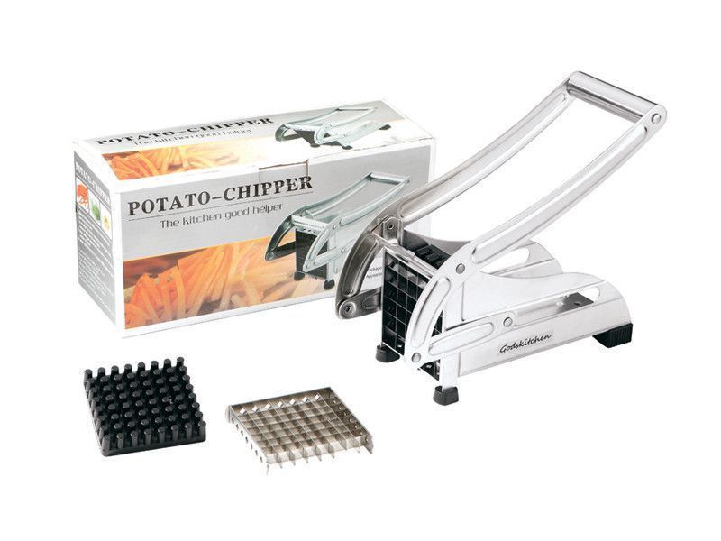 Машинка для нарізування картоплі соломкою Potato Chipper | картоплерізання | овочерізка | мультирізка 45155 фото