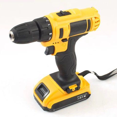 Шуруповёрт Electric Drill KAR 600 с набором слесарного инструмента ∙ Универсальный шуруповёрт с насадками Electric Drill 24W 56560 фото