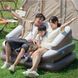 Надувне крісло-ліжко трансформер KAR174 198&times;138 см для дому та дачі &bull; Двомісний надувний диван-матрац з ПВХ з флокованою поверхнею для сну, відпочинку та гостей 58395 фото 4