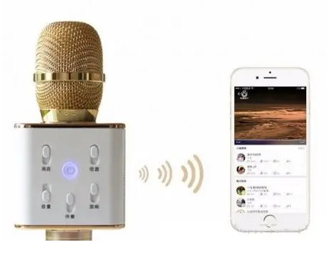 Беспроводной караоке микрофон Q7 Bluetooth 52562 фото