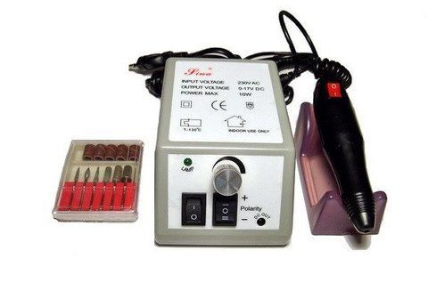 Фрезер для манікюру Manicure Pedicure set Mercedes-2000 з набором фрез, 10 Вт Armor grinder 50105 фото