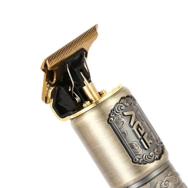Триммер VGR V-073 аккумуляторный для бороды и волос ∙ Аккумуляторная машинка для стрижки от USB + 4 насадки VGR V-073 56629 фото