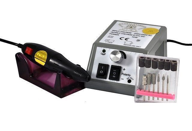 Фрезер для манікюру Manicure Pedicure set Mercedes-2000 з набором фрез, 10 Вт Armor grinder 50105 фото
