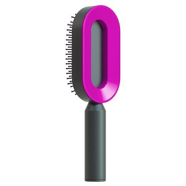 Массажная расческа Central Hollow Cushion Comb 3D для кожи головы ∙ 3D расческа для волос Central Hollow Cushion Comb 57325 фото