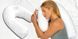 Эргономичная подушка - подкова SIDE Sleeper PRO ортопедическая для шеи с пространством для уха ∙ Умная подушка для сна на боку 50156 фото 3