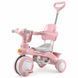 Детский трехколесный велосипед Baby Carriage 588 розовый с родительской ручкой &bull; Велосипед-коляска Baby Carriage 588 для малышей с корзиной 58366 фото 5