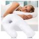 Эргономичная подушка - подкова SIDE Sleeper PRO ортопедическая для шеи с пространством для уха ∙ Умная подушка для сна на боку 50156 фото 1
