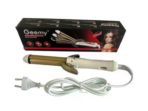 Щипці для волосся GEMEI GM-2962 4 в 1 T200 &bull; Плойка, випрямляч, гофре та прикореневе гофре для укладання волосся з керамічним покриттям 57649 фото