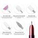 Фрезер для маникюра и педикюра Flawless Salon Nails красный &bull; Портативная машинка для ногтей с насадками для домашнего ухода 58158 фото 3