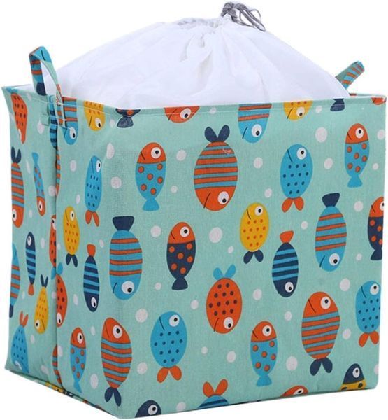 Кошик для білизни, одягу, іграшок Laundry Basket Органайзер для зберігання речей, 40х50х50 см 52880 фото