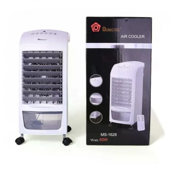 Портативный охладитель воздуха DOMOTEC Air Cooler MS-1628 60 Вт &bull; Мобильный воздухоохладитель 4 л с пультом, таймером и увлажнением 58318 фото