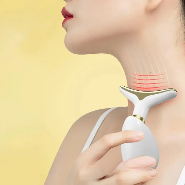 Портативный массажер для лица и шеи Face Lifter &bull; Вибрационный лифтинг-массажер с антивозрастным эффектом 55525 фото