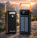 Power Bank SOLAR YM-636CX 80000 mAh с фонарём ∙ Портативный аккумулятор YM-636C на солнечной батарее 57425 фото 2
