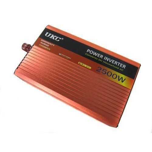Перетворювач AC/DC AR 2500W Інвертор напруги 12V-220V 12045 фото