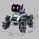 Радіокерований робот-пес Stunt Robot Dog &middot; Механічний собака - робот на колесах з вбудованим динаміком та LED підсвіткою 55556 фото 6