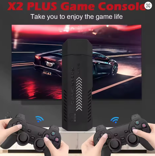 Игровая приставка X2 Plus Gamestick с двумя беспроводными джойстиками ∙ Gamepad-приставка X2 Plus 64GB с поддержкой 4K Ultra HD 56816 фото