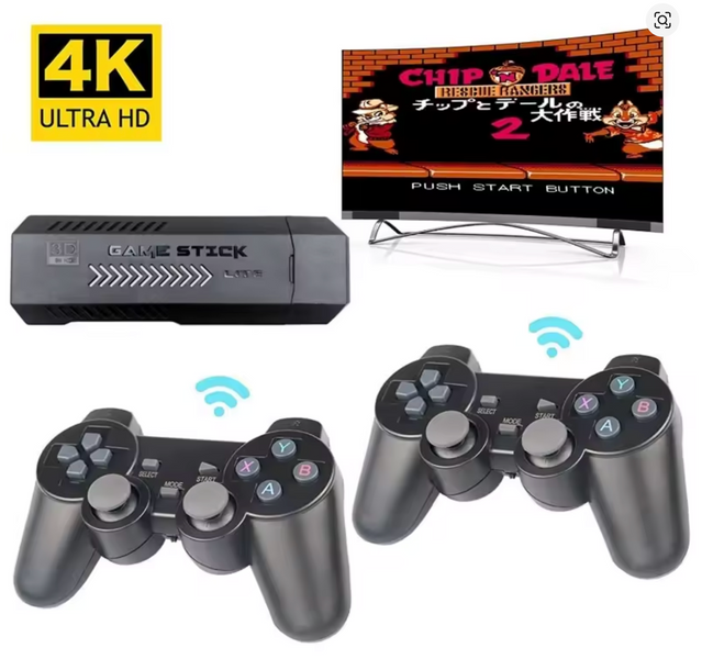 Игровая приставка X2 Plus Gamestick с двумя беспроводными джойстиками ∙ Gamepad-приставка X2 Plus 64GB с поддержкой 4K Ultra HD 56816 фото