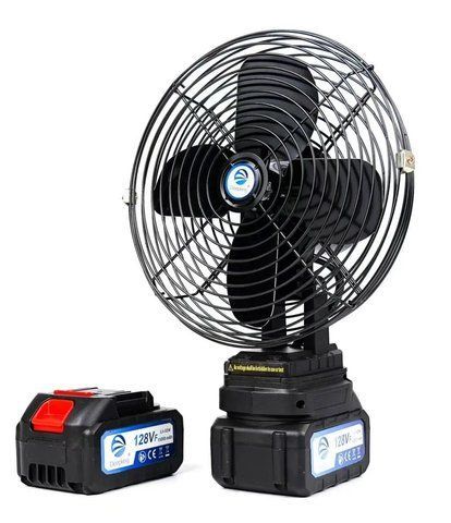 Аккумуляторный вентилятор 8&Prime; с функцией автоповорота и USB-зарядкой VAP-8 &bull; Портативный вентилятор с двумя батареями 21V 55333 фото