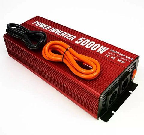 Інвертор 5 CORE UN-3061 5000W 12V &bull; Перетворювач напруги 5 CORE UN-3061 12V-220V 2200 Вт з USB та охолодженням 58871 фото