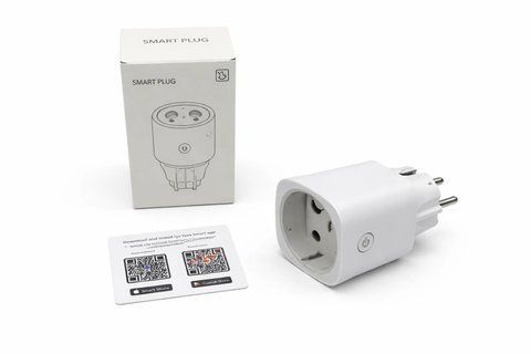 Умная розетка Smart WiFi &bull; Wi-Fi розетка для умного дома с дистанционным управлением через смартфон, таймером и контролем бытовых приборов 57545 фото