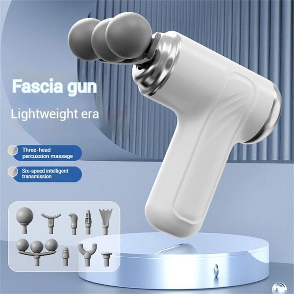 Массажер Fascial Gun LM-130 &bull; Перкуссионный массажер для расслабления мышц и снятия напряжения 56129 фото