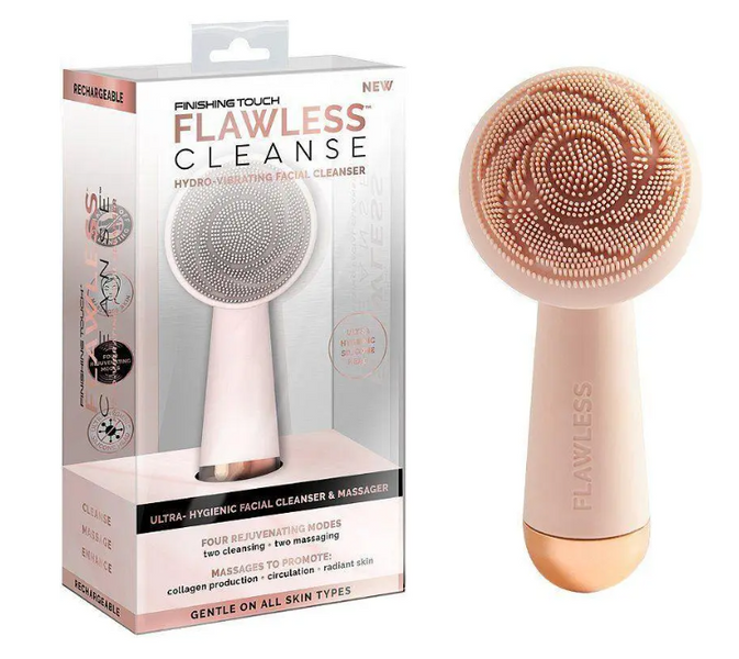 Силіконова масажна щітка для обличчя Finishing Touch Flawless Cleanse 52190 фото