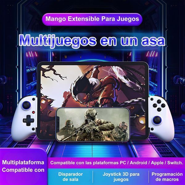 Розсувний геймпад BSP-D11 для смартфона, планшета PC Nintendo Switch ∙ Універсальний ігровий контролер з підтримкою iOS/Android/Switch 56841 фото
