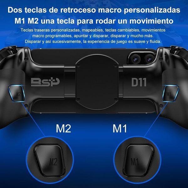 Розсувний геймпад BSP-D11 для смартфона, планшета PC Nintendo Switch ∙ Універсальний ігровий контролер з підтримкою iOS/Android/Switch 56841 фото