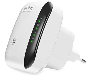 Бездротовий WI-FI репітер &ndash; підсилювач сигналу 802.11N/B/G 2dBi ∙ Розширювач діапазону WI-FI мережі в розетку 59859 фото