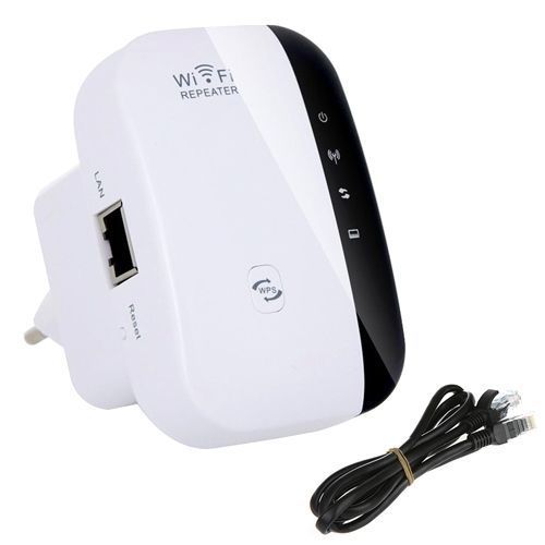 Бездротовий WI-FI репітер &ndash; підсилювач сигналу 802.11N/B/G 2dBi ∙ Розширювач діапазону WI-FI мережі в розетку 59859 фото
