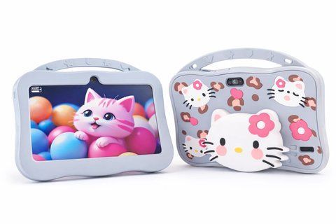 Дитячий планшет G123 Hello Kitty з Wi-Fi на Android 7 дюймів &bull; Дитячий Android планшет для ігор, навчання, мультфільмів і подарунка дівчинці 57551 фото