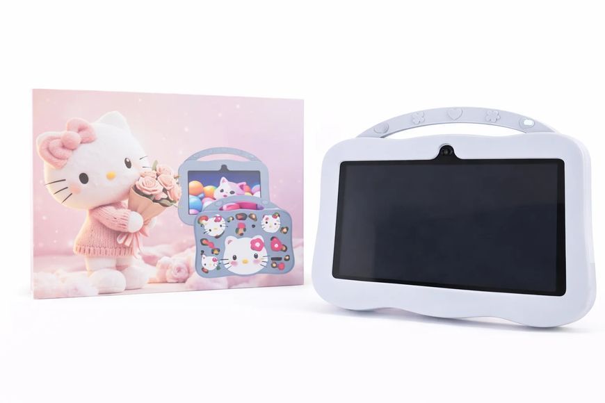 Дитячий планшет G123 Hello Kitty з Wi-Fi на Android 7 дюймів &bull; Дитячий Android планшет для ігор, навчання, мультфільмів і подарунка дівчинці 57551 фото
