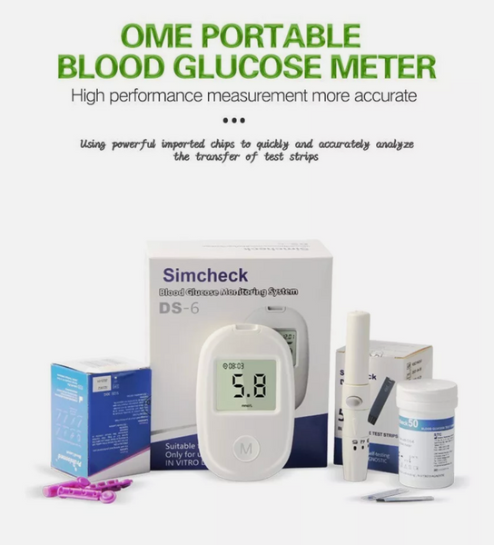 Глюкометр Glucose Meter GLM-76 ∙ Компактный глюкометр GLM-76 для измерения уровня сахара в крови 57392 фото
