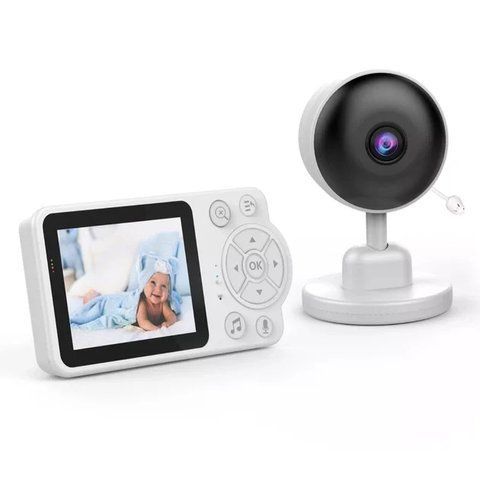 Відеоняня C3 з екраном 2,8&Prime; &bull; Цифрова відеоняня C3 з IPC-камерою, нічним баченням, двостороннім зв&rsquo;язком і датчиками мікроклімату 58579 фото