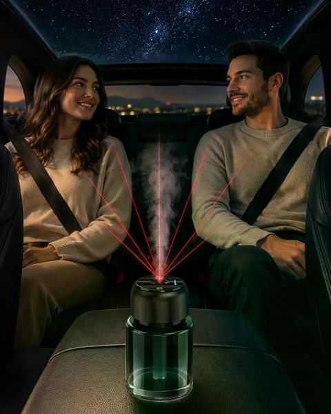 Автомобильный ароматизатор Starry Sky XT016 &bull; Аромадиффузор &laquo;звездное небо&raquo; для салона авто, дома, офиса и небольшого пространства 58146 фото