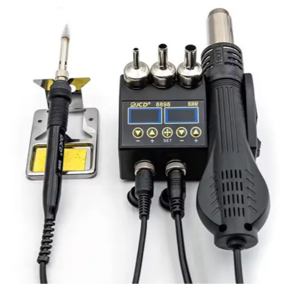 Паяльна станція Micro JCD 8898 80Вт з термофеном ∙ Цифровий паяльний набір Micro JCD 8898 57414 фото