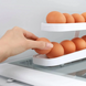 Контейнер для яєць Egg Pan &middot; Дворівневий органайзер &ndash; підставка для зберігання яєць у холодильнику 54049 фото 3