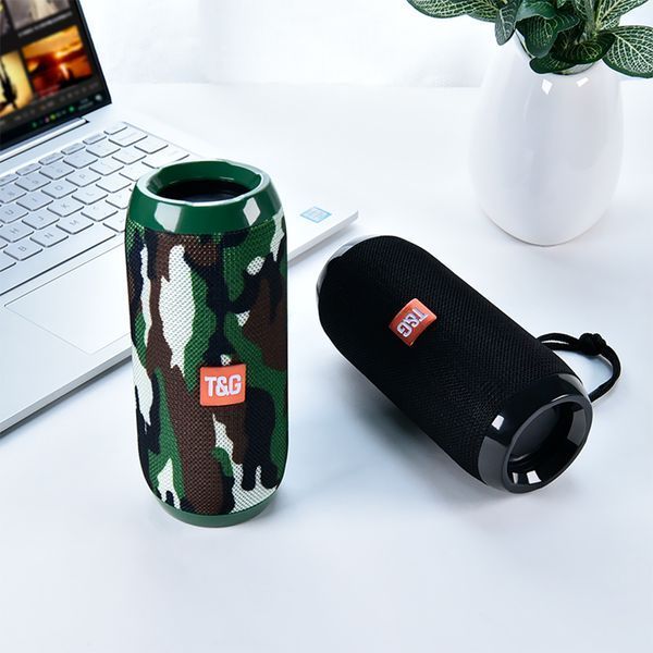 Портативная стереоколонка Bluetooth T&G TG117 для отдыха ∙ Беспроводная водостойкая Bluetooth-колонка TG-117 для дома 57445 фото