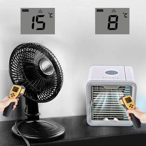 Мобильный мини кондиционер Arctic Air охладитель увлажнитель воздуха переносной компактный портативный от USB 63004 фото