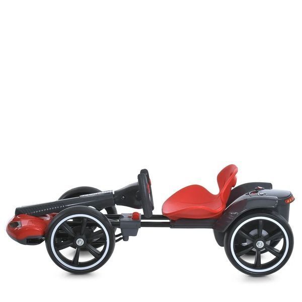 Детский электромобиль GO KART F1 с пультом и Bluetooth 390 Вт красный &bull; Детский электрокарт GO KART F1 на аккумуляторе с пультом управления 58299 фото
