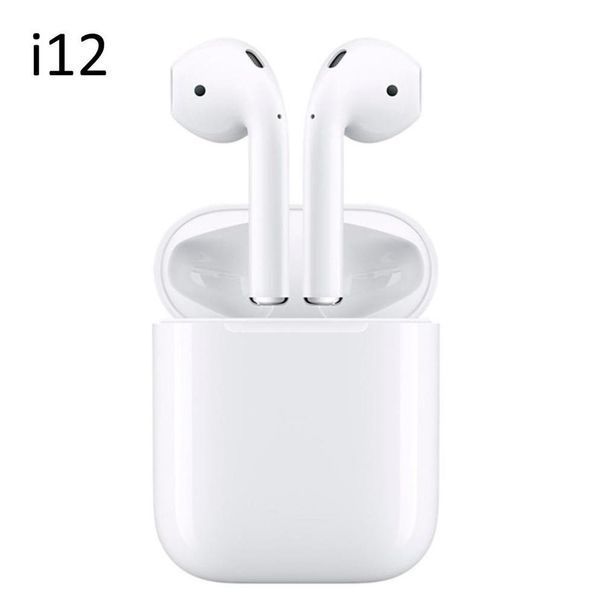 Навушники AirPods i12 BT з сенсором Bluetooth бездротові навушники - вкладиші в зарядному кейсі 73065 фото