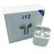 Навушники AirPods i12 BT з сенсором Bluetooth бездротові навушники - вкладиші в зарядному кейсі 73065 фото 2
